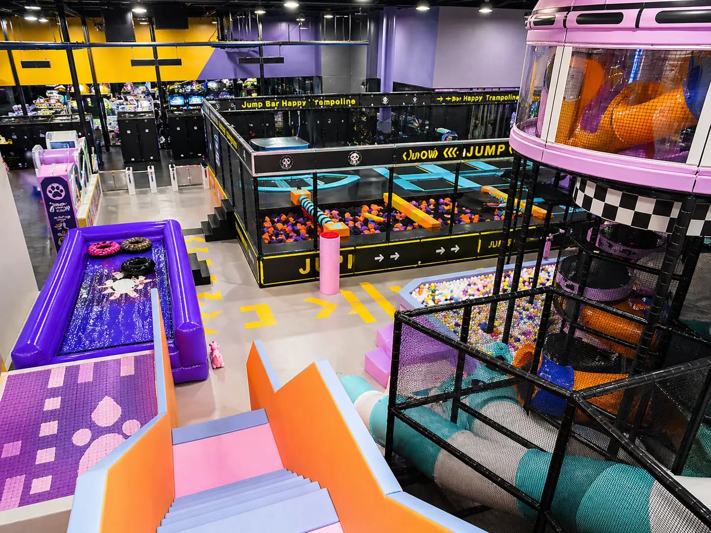 Indoor playground at Yoyo Adventure Land